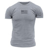 Grunt Style Freedom Flag T-Shirt - Dark Heather Gray T-Shirt