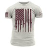 Grunt Style Rifle Flag T-Shirt - Sand T-Shirt
