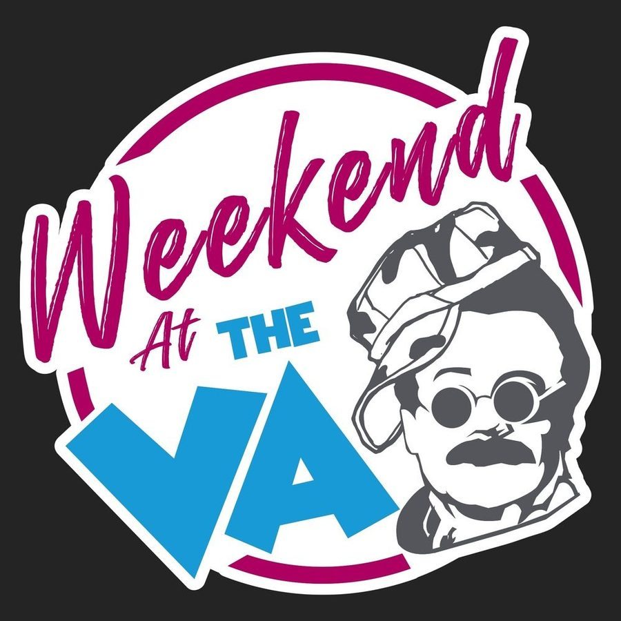 Grunt Style Weekend At The VA T-Shirt - Black artwork