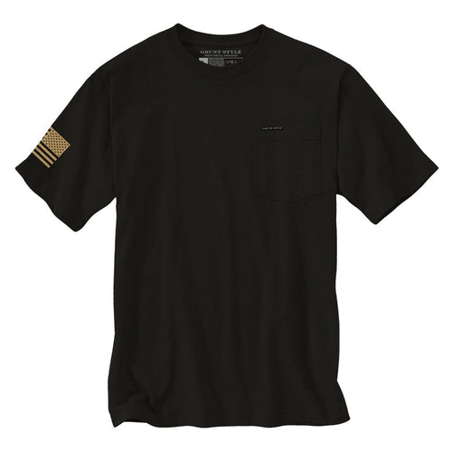 Grunt Style Basic Heavyweight Pocket T-Shirt - Black T-Shirt