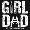 Grunt Style Girl Dad Hoodie - Black artwork