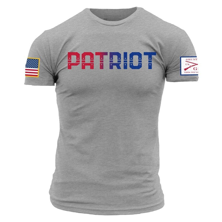 Patriot T-Shirt - Dark Heather Gray