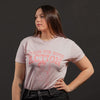 Grunt Style Women's Looking For Action Boyfriend Fit T-Shirt - Light Pink T-Shirt