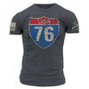 Grunt Style Route 76 Men's Tee - Heavy Metal T-Shirt