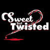 Grunt Style Women's Sweet But Twisted Hoodie - Black artwork