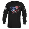 Grunt Style Still Standing Long Sleeve - Black ls tees