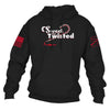 Grunt Style Women's Sweet But Twisted Hoodie - Black hoodies