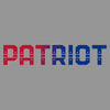 Grunt Style Patriot T-Shirt - Dark Heather Gray artwork