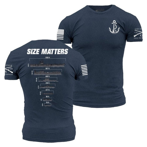 Grunt Style Naval Size Matters T-Shirt - TBD T-Shirt