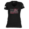 Grunt Style Women's Pledge V-Neck - Black T-Shirt