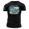 Grunt Style Rolling Into Paradise T-Shirt - Black T-Shirt