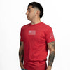 Grunt Style Freedom Flag T-Shirt - Red T-Shirt
