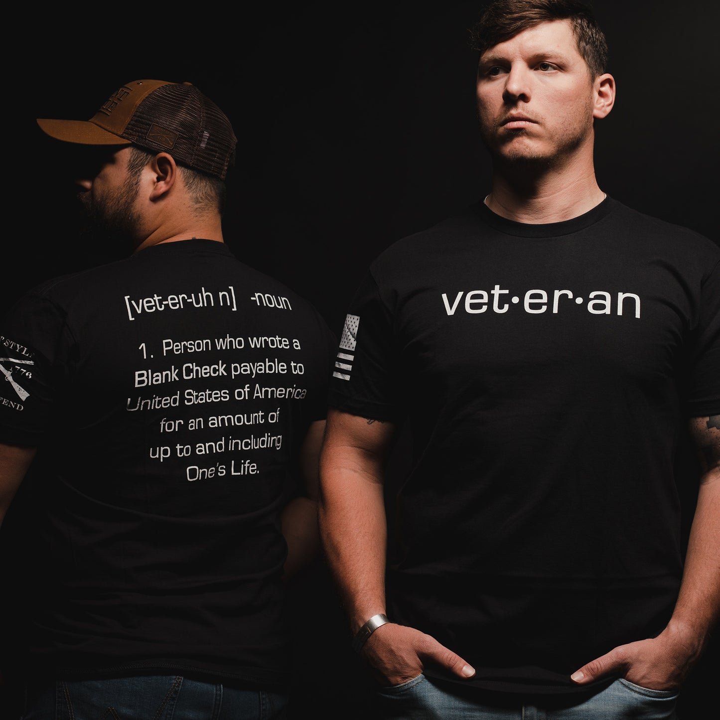 Blank Check - Veteran T-shirts