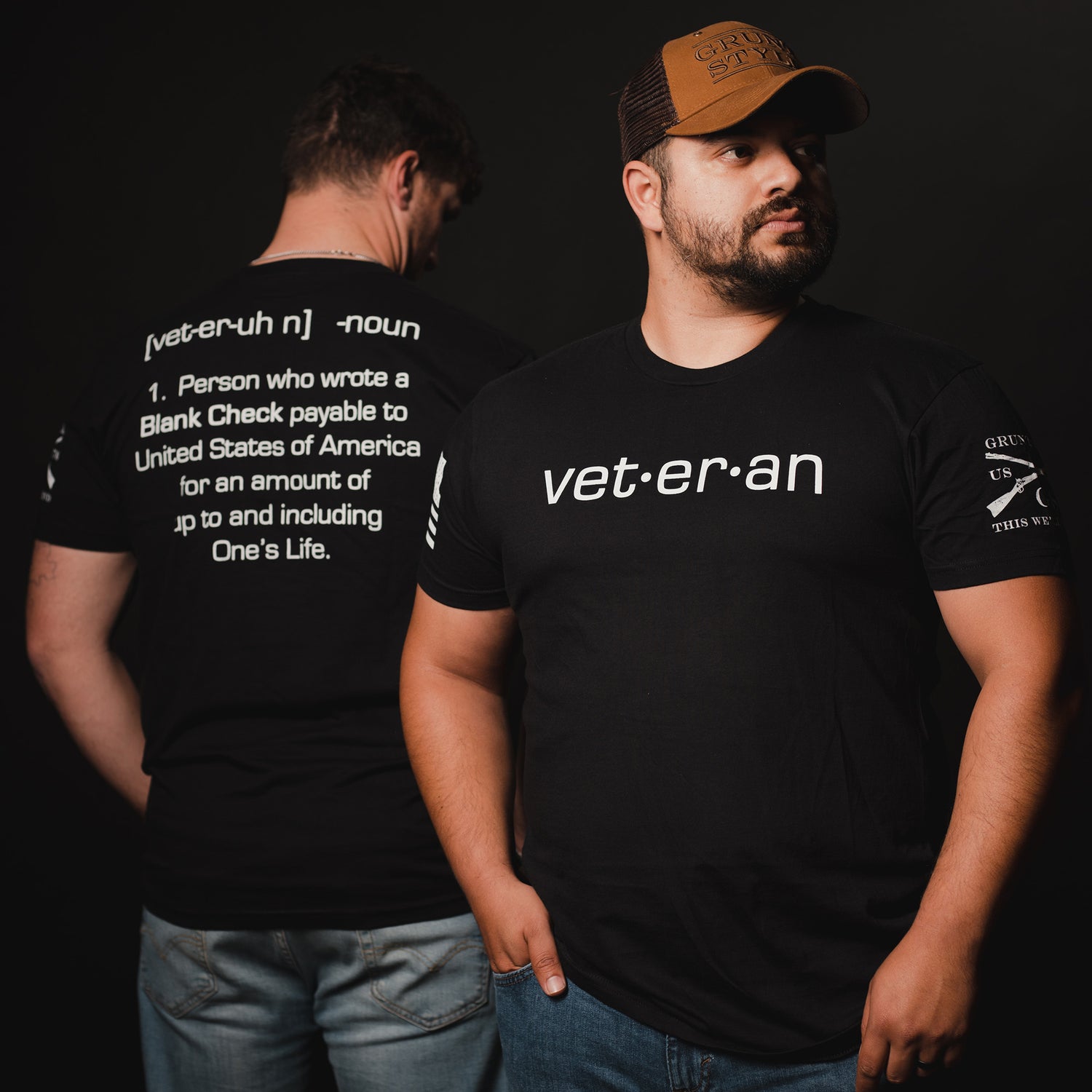 Blank Check - veteran t shirts