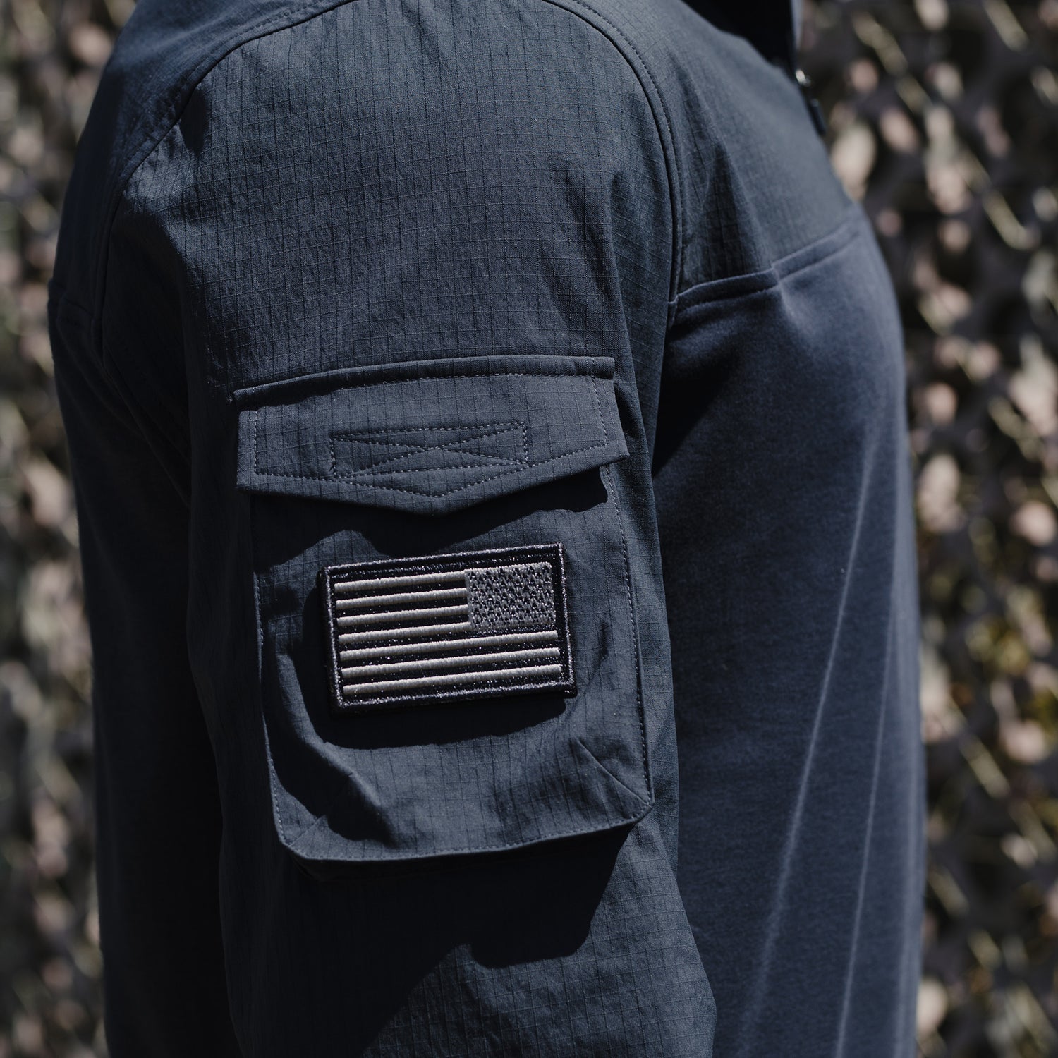 Tactical Clothing: Deep Navy Blue Shirt Design