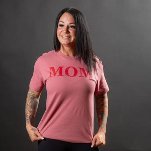 Women's Mom Defined Boyfriend Fit T-Shirt - Heather Mauve