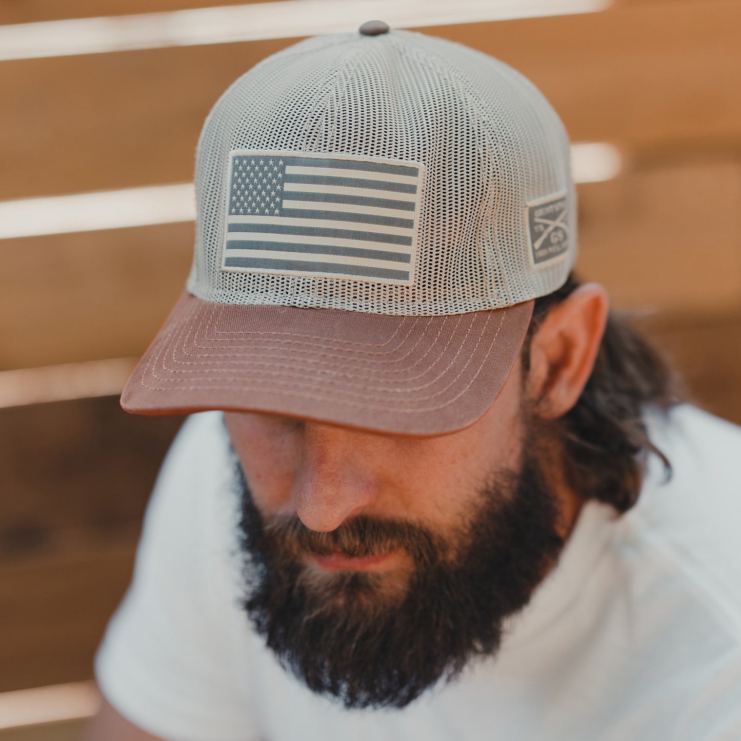 American Flag Patriotic Hat for Men 