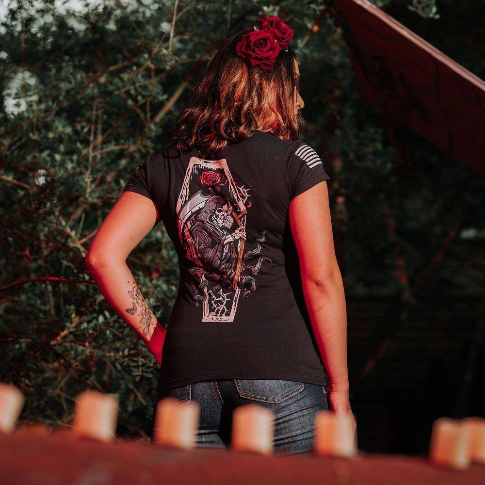 Halloween Shirts for Women - Grim Reaper