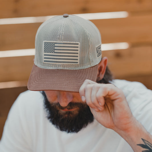 Men's American Flag Patriotic Hat