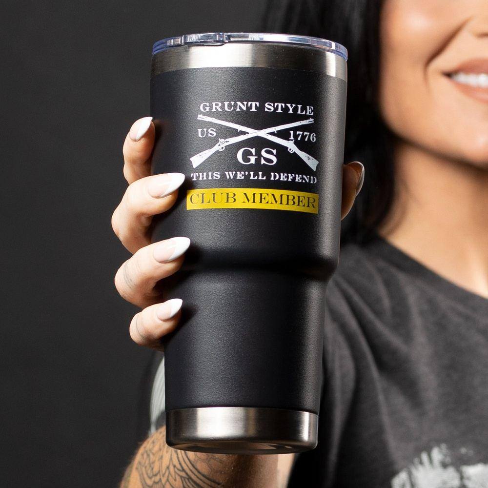 Club Grunt Style Stainless Steel Tumbler