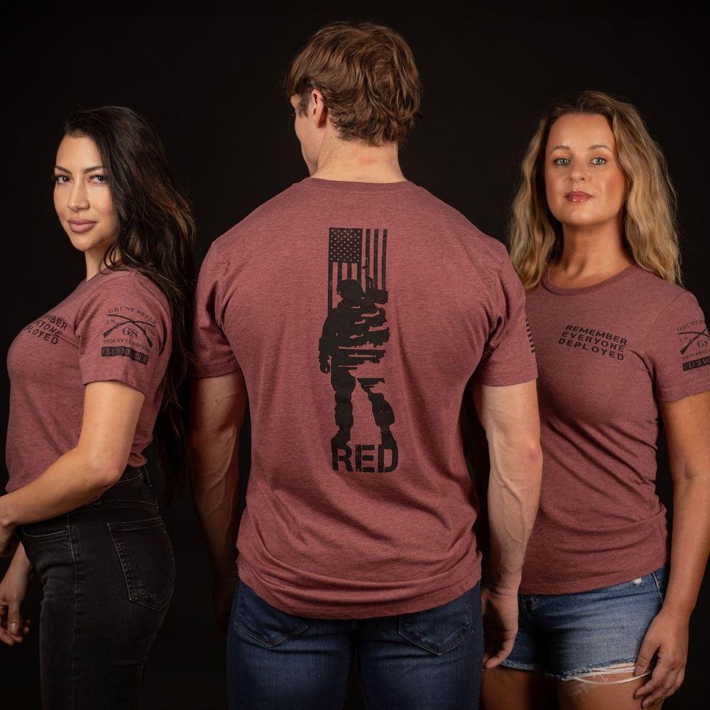 CLUB EXCLUSIVE - R.E.D. All Forces Patriotic Shirts – Grunt Style, LLC