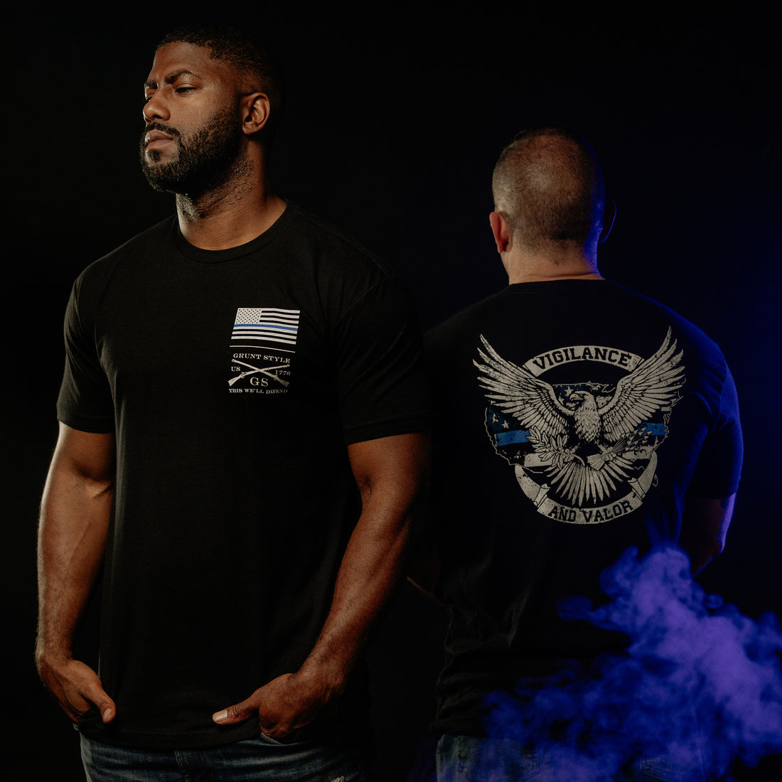 Vigilance and Valor Shirts for Police Members 