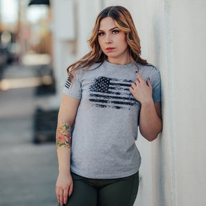 Women's Vintage American Relaxed Fit T-Shirt - Athletic Heather