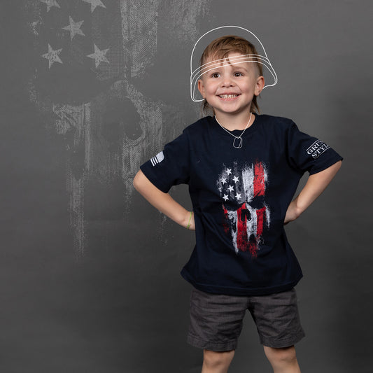 Patriotic Tees for Kids - American Reaper 