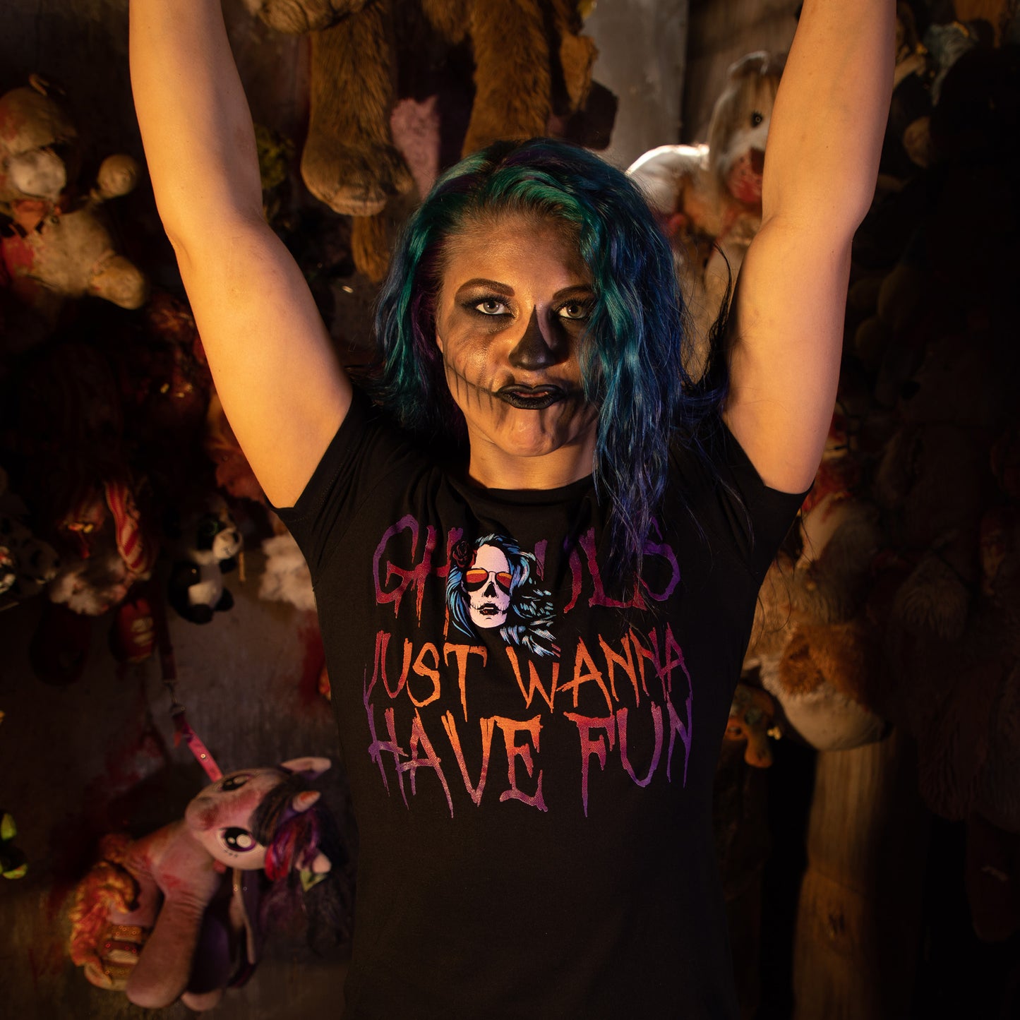 Women's Halloween Shirt - Ghouls 