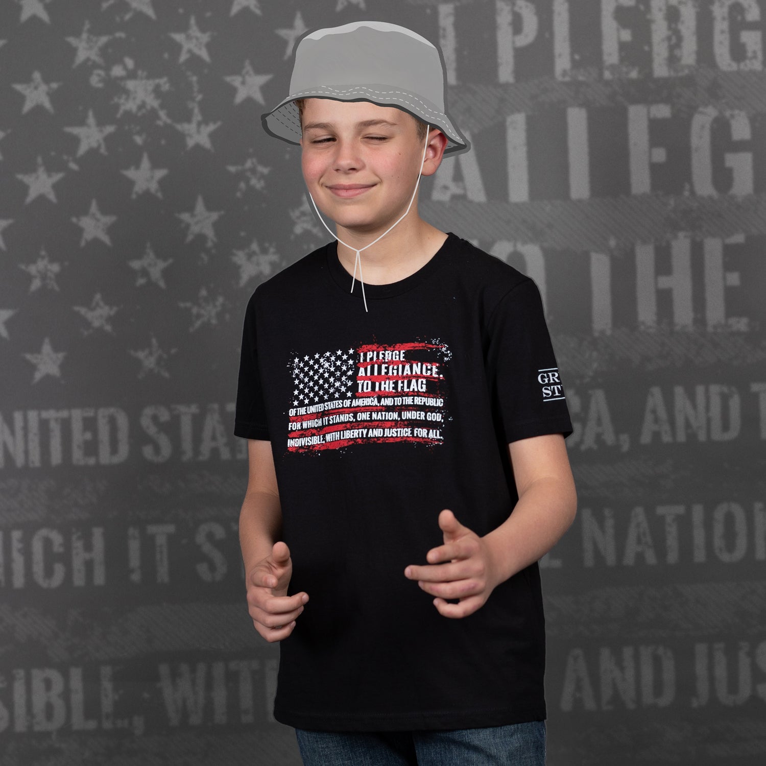 Kid's Patriotic Shirts - The Pledge 