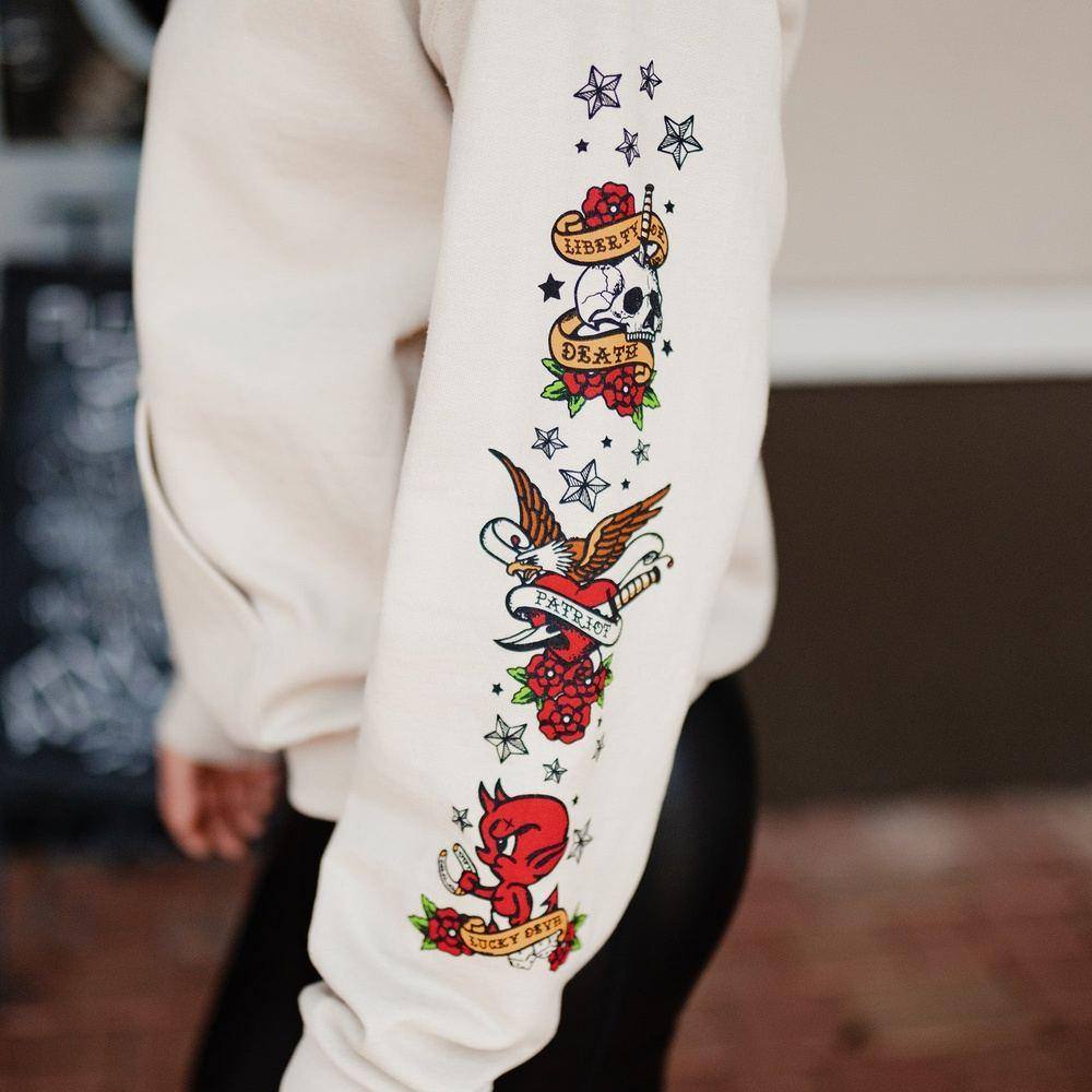 Grunt style freedom angel hoodie Clearance