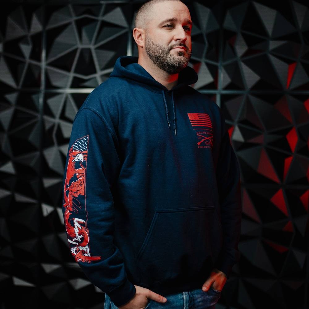 Grunt style freedom angel hoodie Clearance