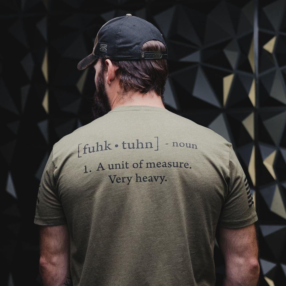 Mark bølge pyramide Military Shirt - Fuck Ton Definition T-Shirt – Grunt Style LLC