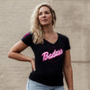 Badass V-Neck Tee  for Women | Grunt Style 