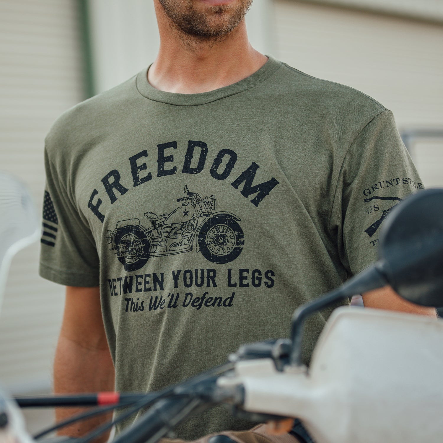 Motorcycle Shirt - Patriotic Shirts 