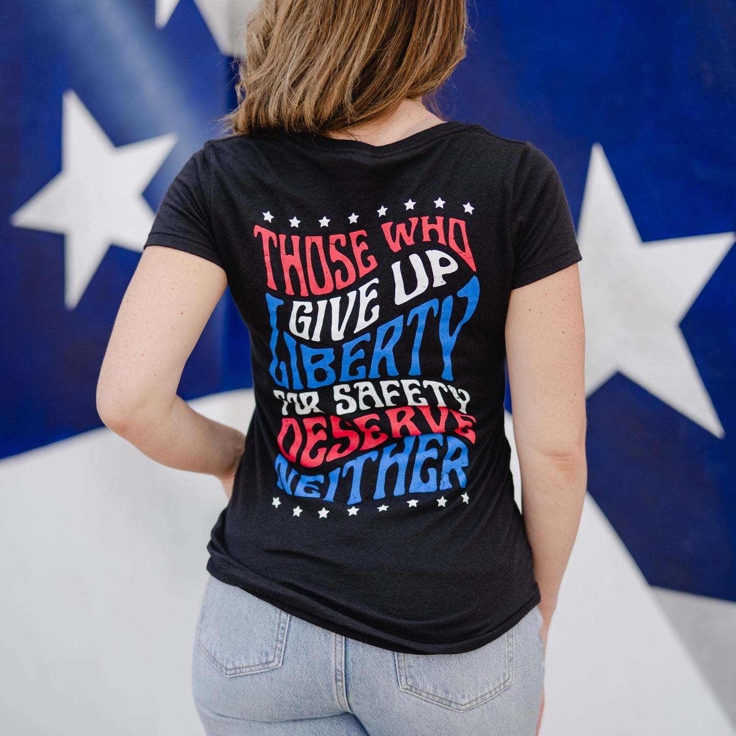 women's fourth of july shirts - liberty quotes 