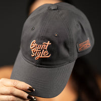 Apricot Crush Script Logo Hat