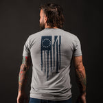 Patriotic Shirt - Betsy Ross Rifle Flag 