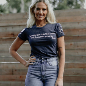 Women's Take You Out Slim Fit T-Shirt - Midnight Navy