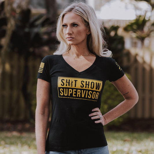 Funny Shirts for Mom - Shit Show Supervisor 