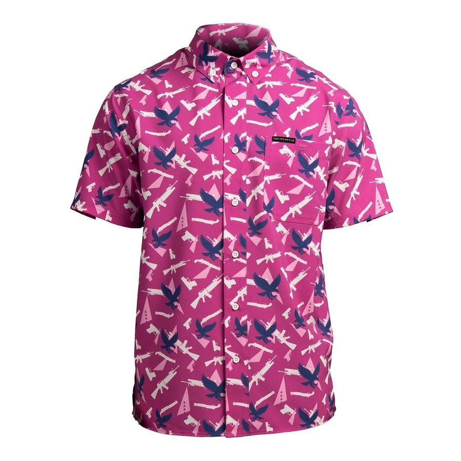 Men's Commander Button Down - Strike Eagle – Grunt Style, LLC