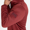 Grunt Style Men's Waffle Top Full-Zip Jacket - Red Plum