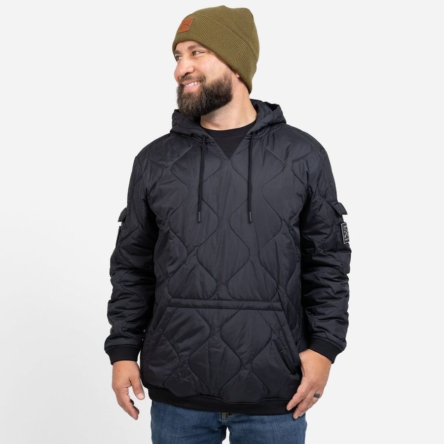 Tac Woobie Pullover Hoodie - Black – Grunt Style