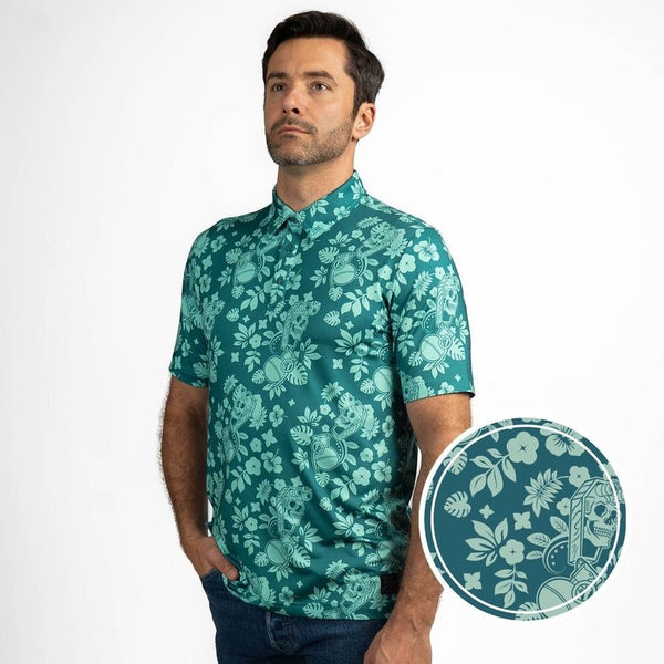 Men's Polo - Tropical Death Harbor – Grunt Style, LLC