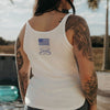 Grunt Style Women's American Vintage Flowy Tank - White tanks