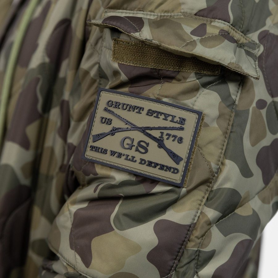 Tac Woobie Full-Zip Hoodie - Frogskin Camo – Grunt Style