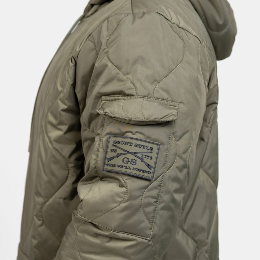 Grunt Style Tac Woobie Pullover Hoodie - Military Green