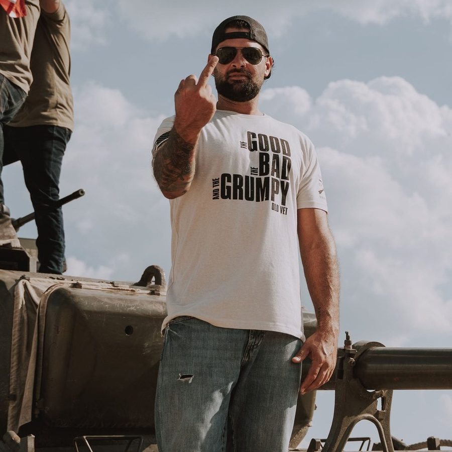 Grunt Style The Good. The Bad. The Grumpy. T-Shirt - Sand