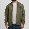 Grunt Style Men's Stealth Bomber Jacket - Military Green
