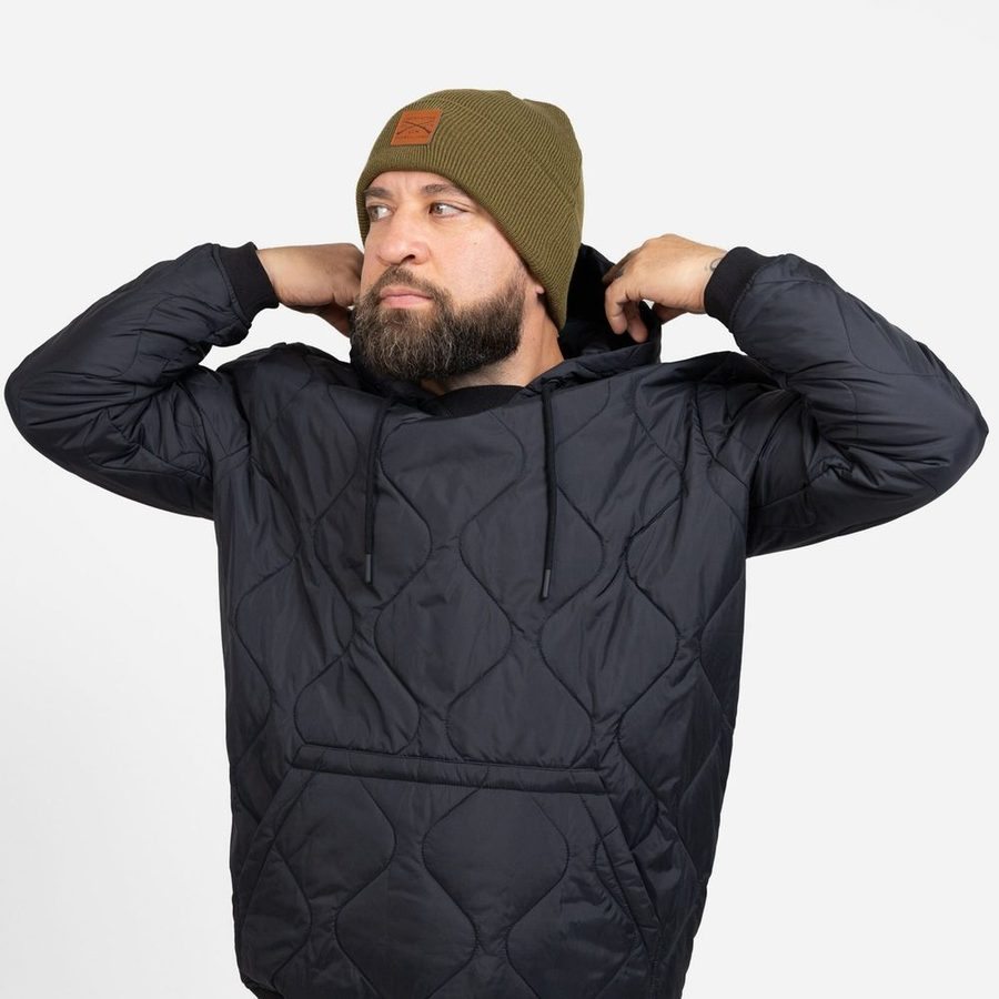 Grunt Style Tac Woobie Pullover Hoodie - Black